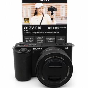 Camara Fot SONY  ZV-E10K/BQ